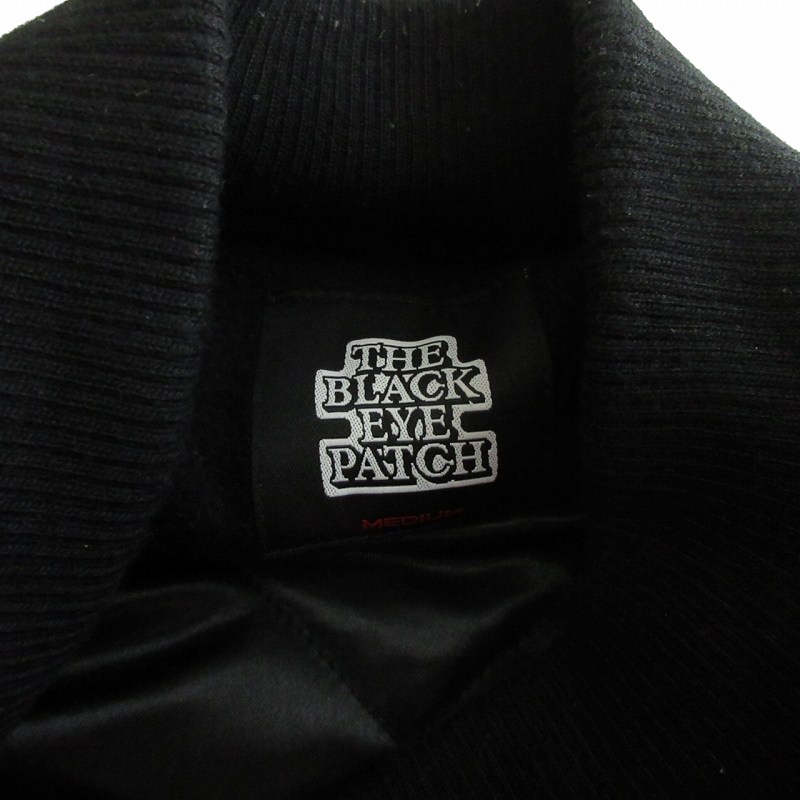 The Black Eye Patch スタジャン ブラックアイパッチ THE BLACK EYE PATCH LABEL PACK PATCHED STADIUM