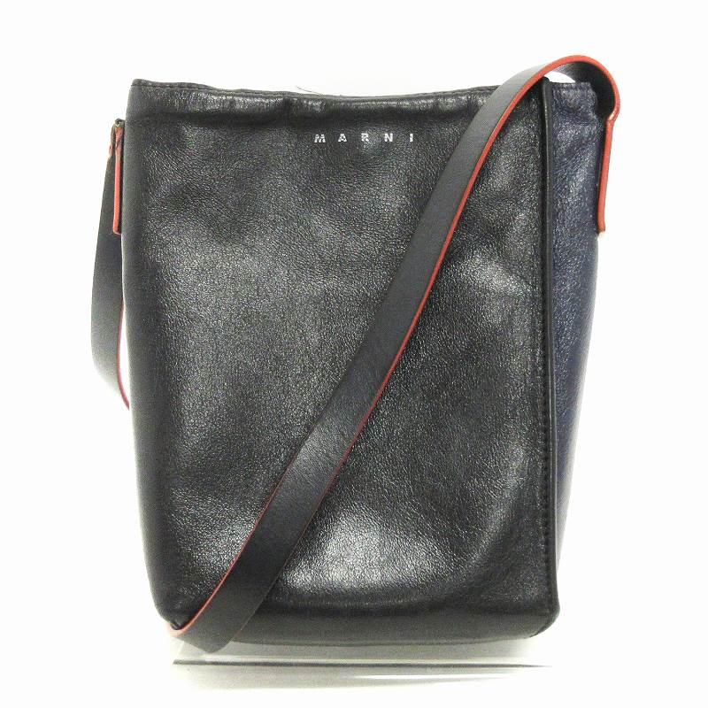 マルニ MARNI MUSEO SOFT ショルダーバッグ 斜めがけ SBMQ0040Q0 ロゴ 