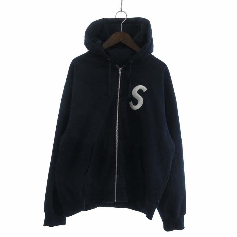 シュプリーム SUPREME 24AW S Logo Zip Up Hooded Sweatshirt