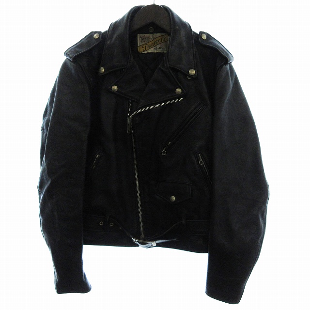 Schott 618 ダブルライダースレザージャケット　革ジャン　40サイズ