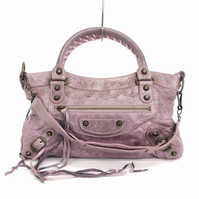 バレンシアガ BALENCIAGA ザ シティ ファースト ショルダーバッグ 