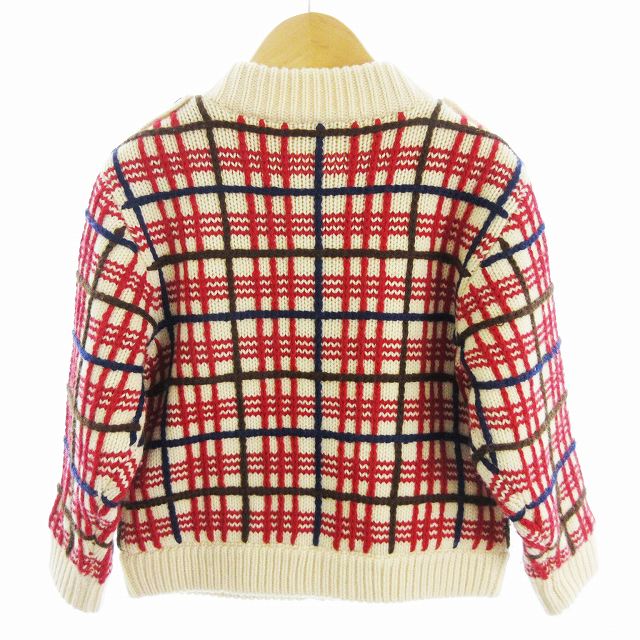 ミキハウス mikihouse ニットジャケット ブルゾン ジップアップ ウール