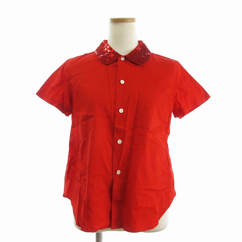 トリココムデギャルソン tricot COMME des GARCONS シャツ 半袖 衿  