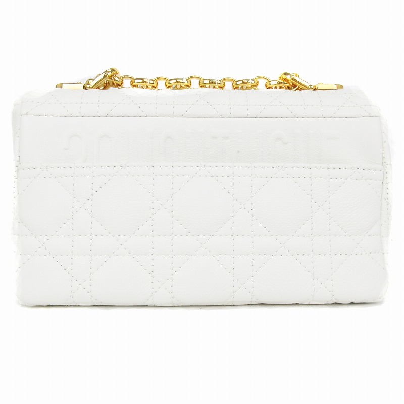 ディオール Dior 美品 Dior Caro バッグ スモール ショルダー チェーン 