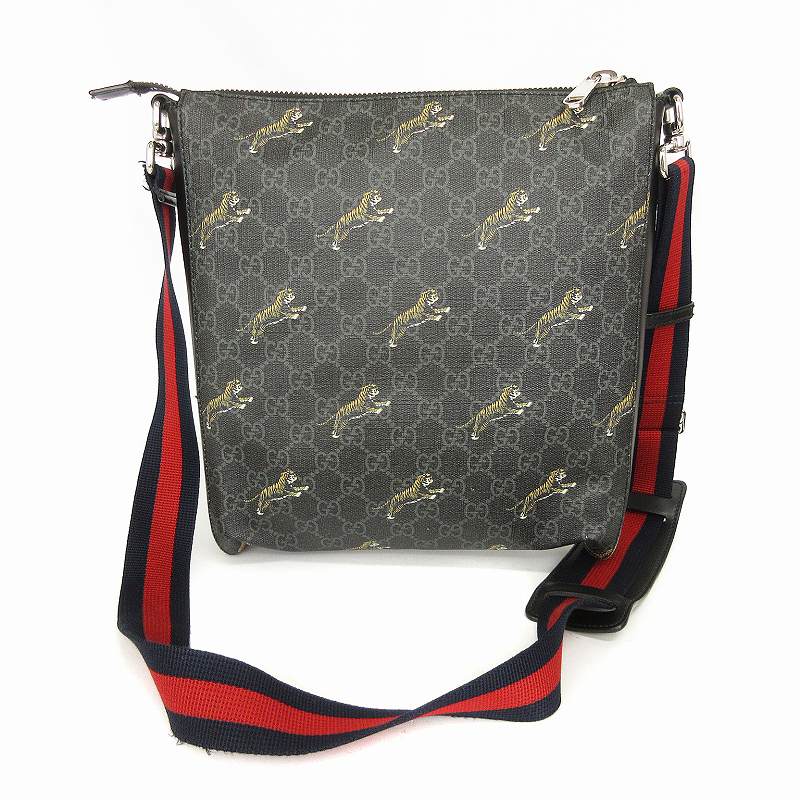 グッチ クリーエ GGスプリーム ショルダーバッグ タイガー 刺繍 2way 楽天市場】【中古】GUCCI グッチ GGスプリーム 2wayショルダー