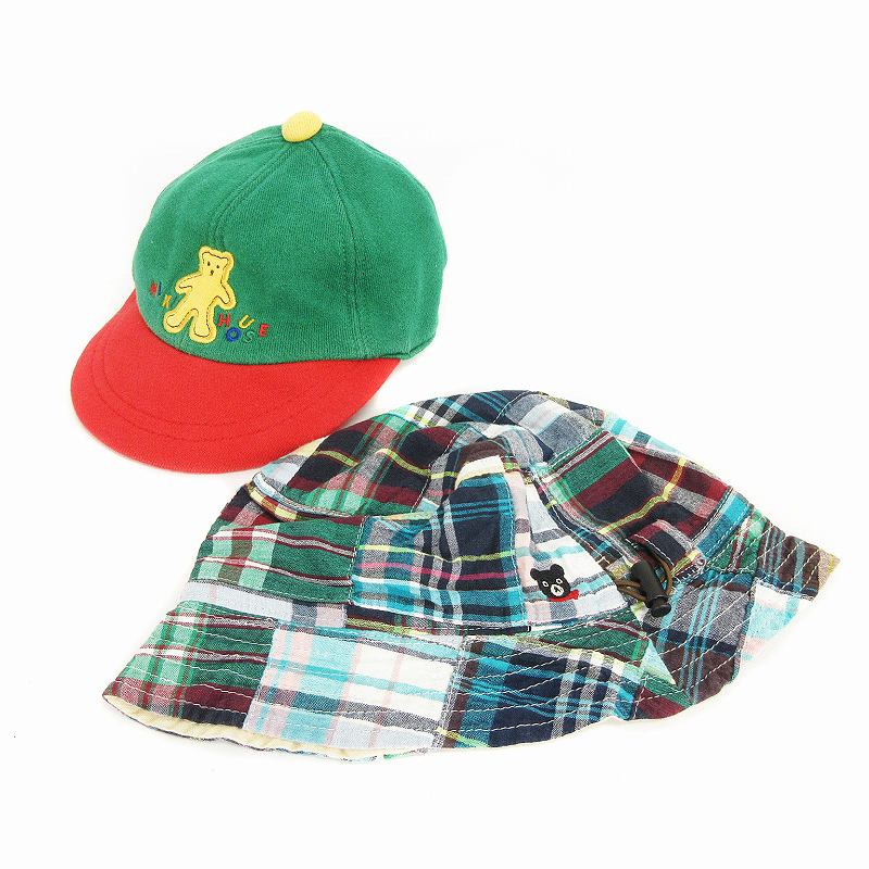 ま*み様 K9124 ミキハウス ダブルビー 小物 5点セット 帽子 靴 楽天