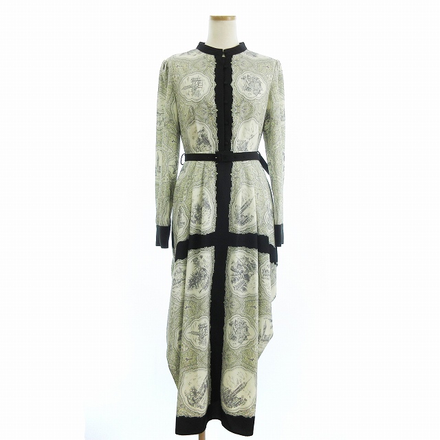 アメリビンテージ ワンピース LANDSCAPE SCARF DRESS