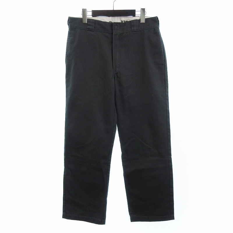 Dickies 874 W32L30 BLACK 80s USA製 Dickies 874 BLACK W32L30