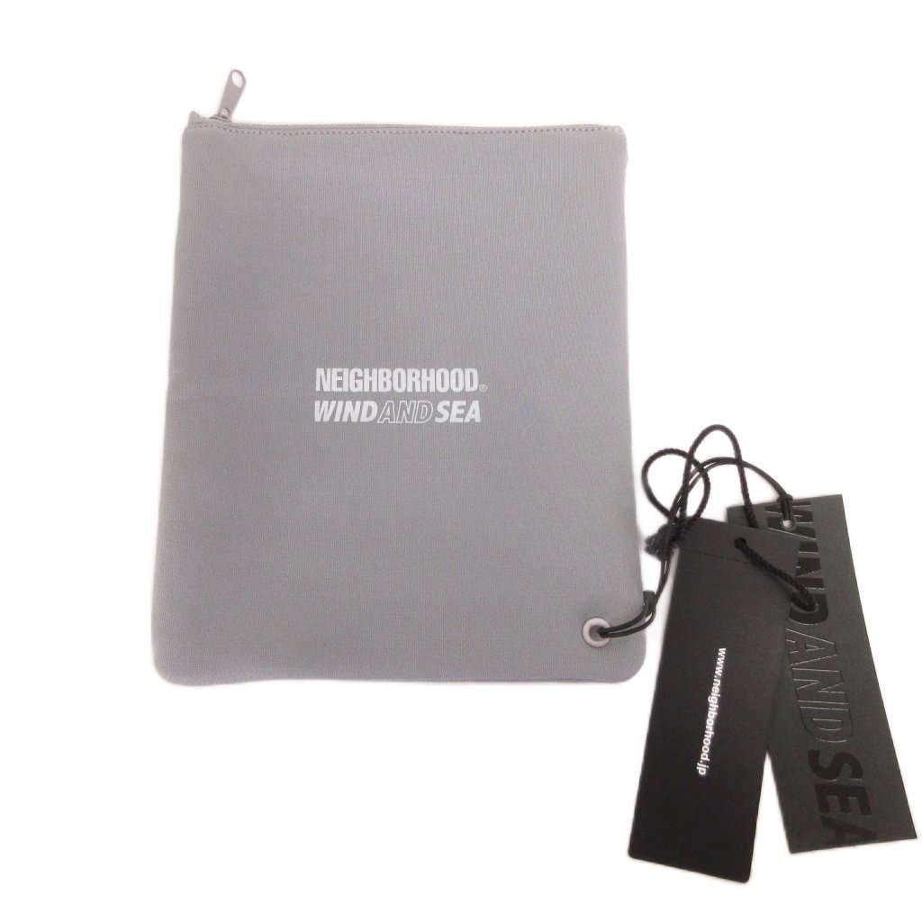 未使用品 ネイバーフッド NEIGHBORHOOD WINDANDSEA タグ付き ポーチ 