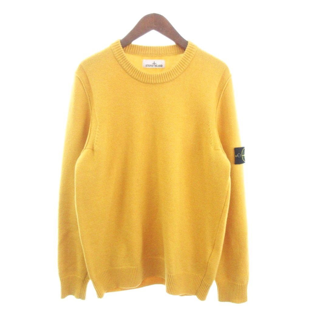 ストーンアイランド STONE ISLAND MAGLIA ラムウール クルーネック 