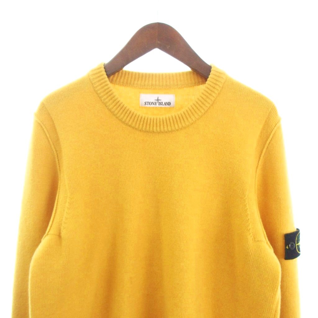 ストーンアイランド STONE ISLAND MAGLIA ラムウール クルーネック 