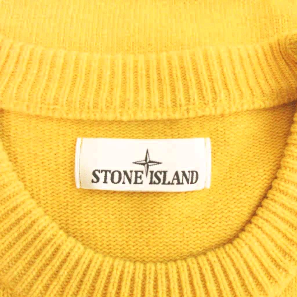 ストーンアイランド STONE ISLAND MAGLIA ラムウール クルーネック 