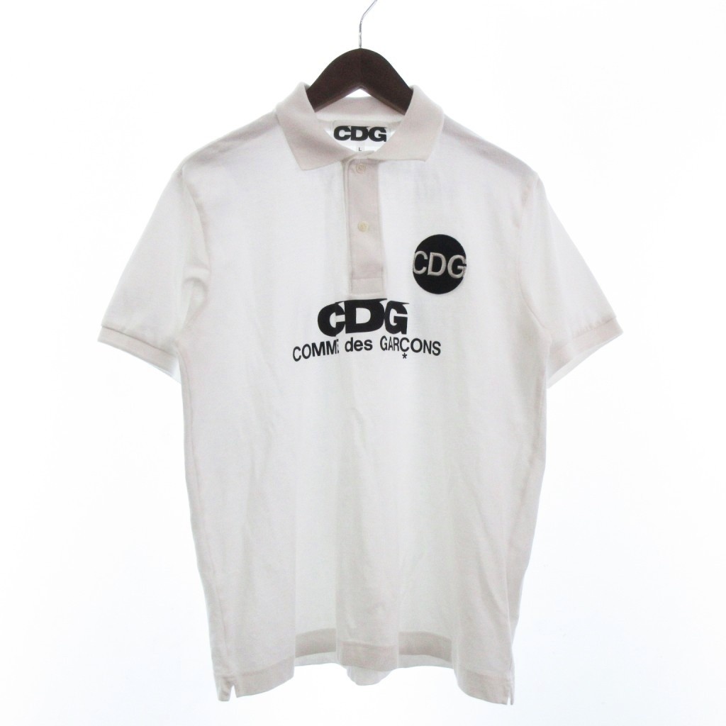 コムデギャルソン COMME des GARCONS CDG ポロシャツ カットソー 半袖 