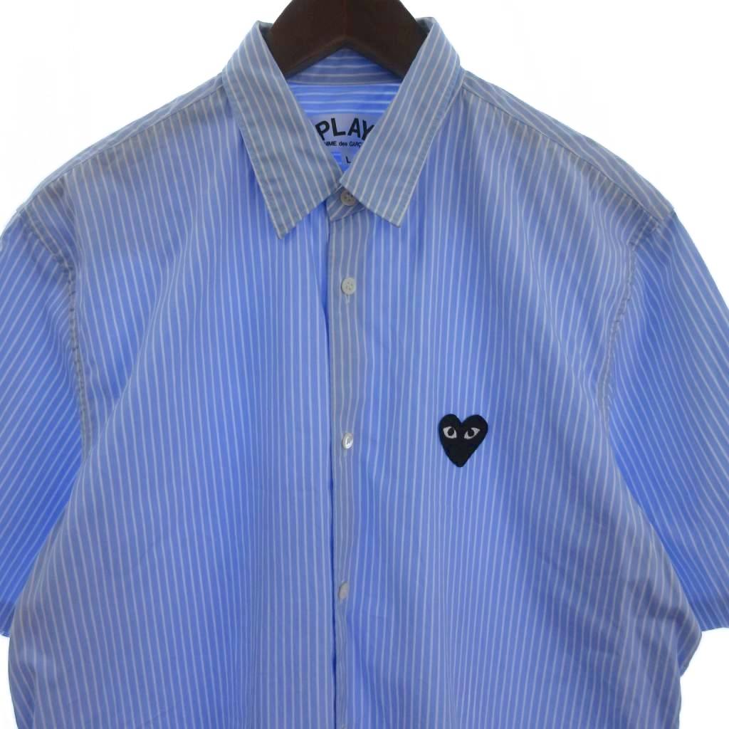 COMME des GARÇONS 半袖シャツ ライトブルー COMME des GARCONS コムデギャルソン SHIRT フランス製 CDGS1PL
