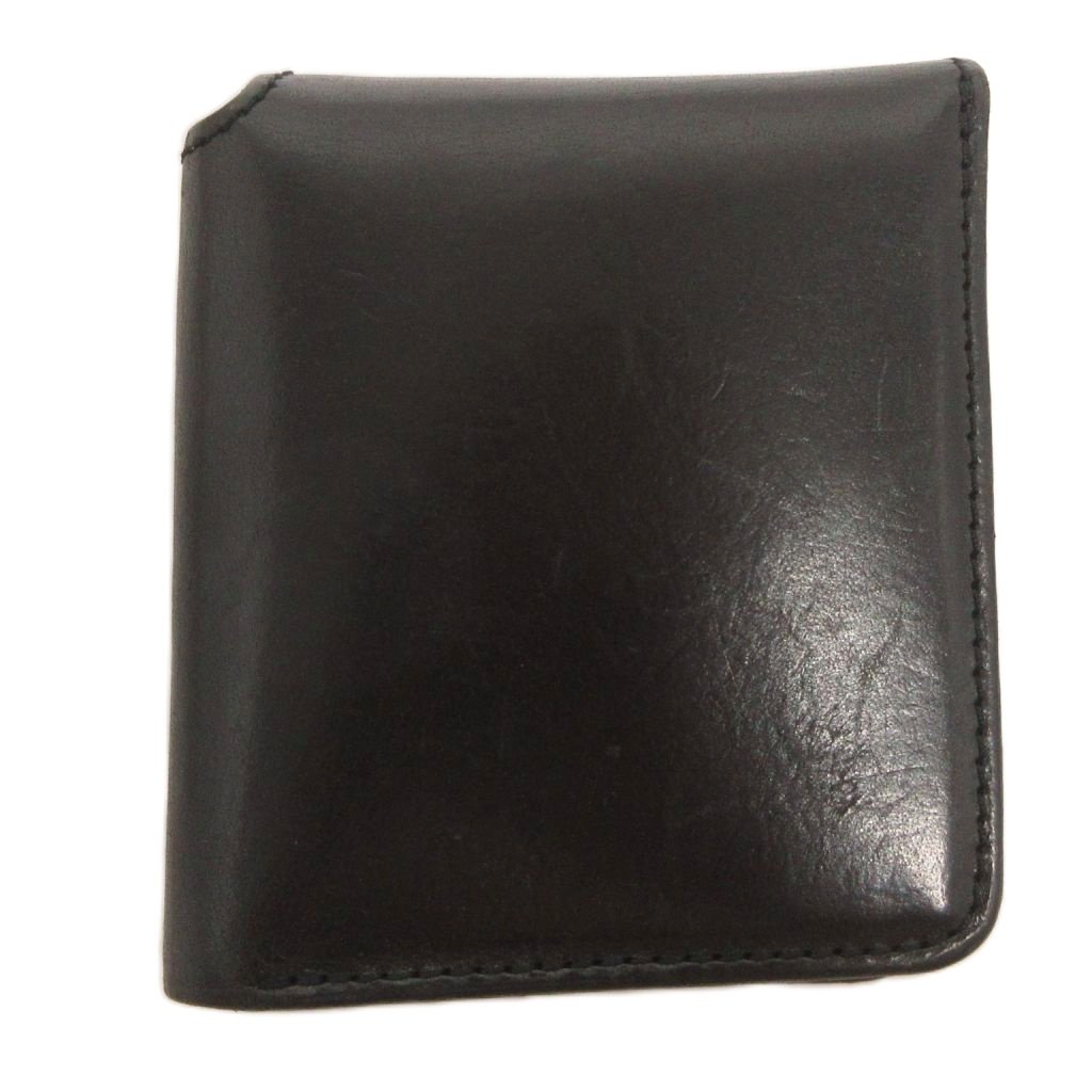専用 エンダースキーマ 二つ折り財布 ブラック レザー 【公式通販】