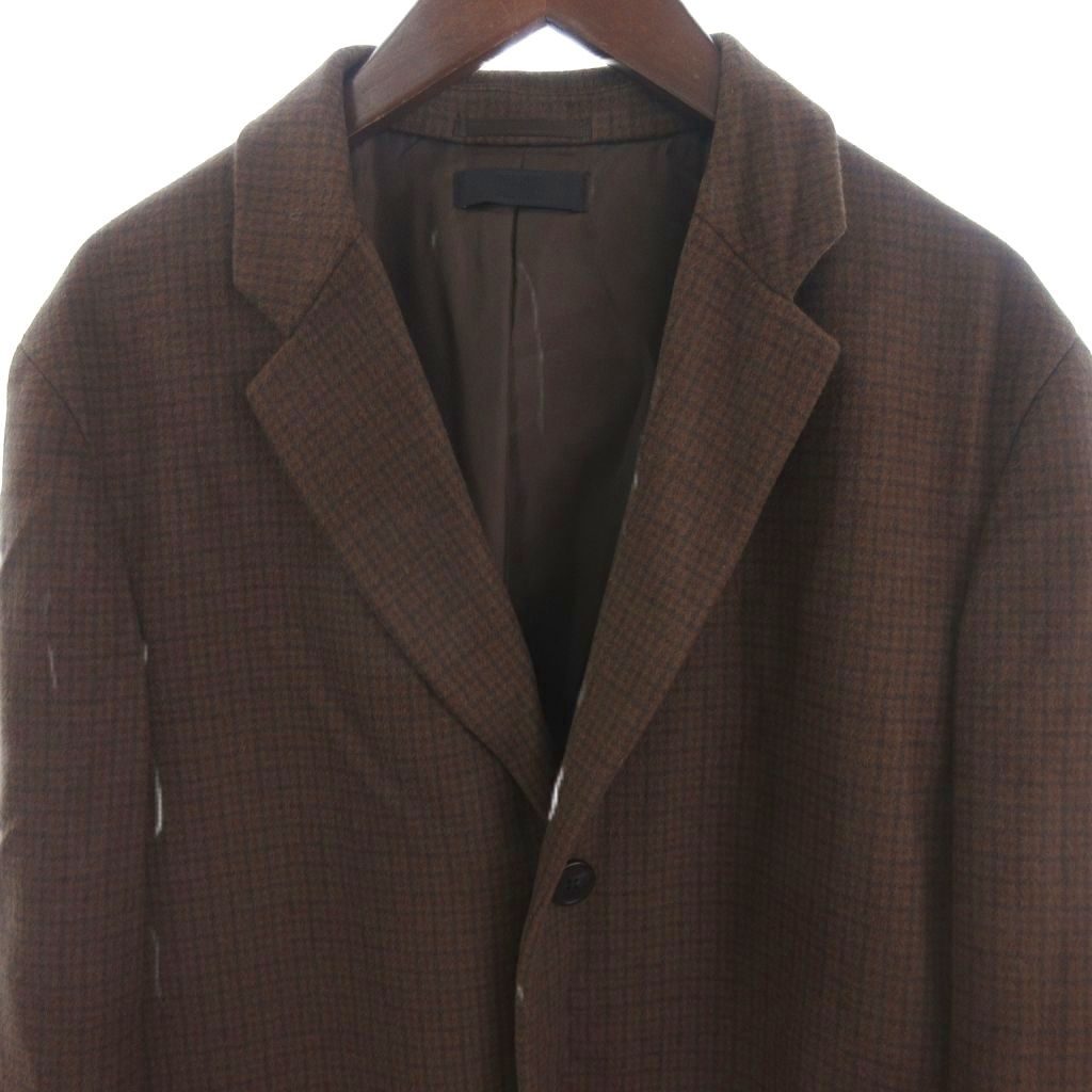 ユニクロ UNIQLO ウールカシミヤチェスターコート ロング チェック