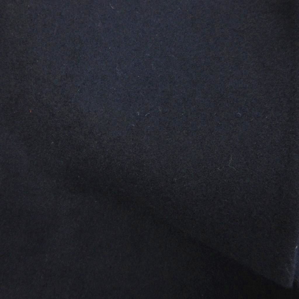 セリーヌ CELINE ラップスカート 巻き ひざ丈 マカダム 金具 ウール  