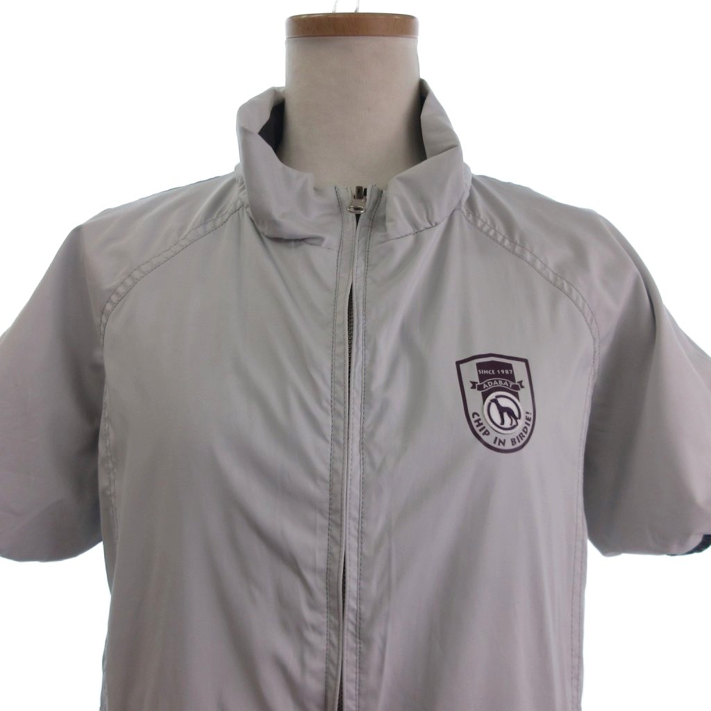 アダバット adabat ジャケット ブルゾン フルジップ リバーシブル