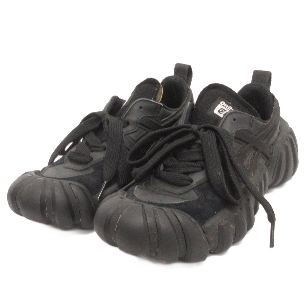 【美品】Onitsuka Tiger DENTIGRE LS (ブラック) DENTIGRE LS / デンティグレ エルエス（スニーカー）｜Onitsuka