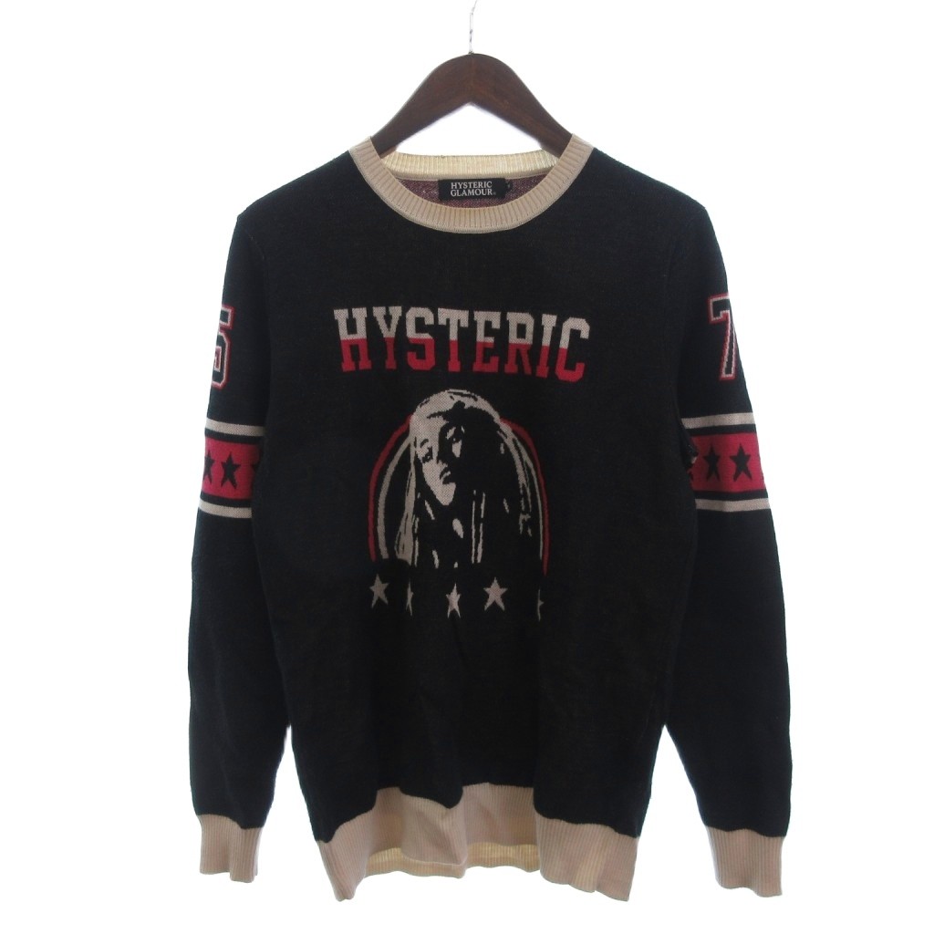 HYSTERIC GLAMOUR ブラックセーター M