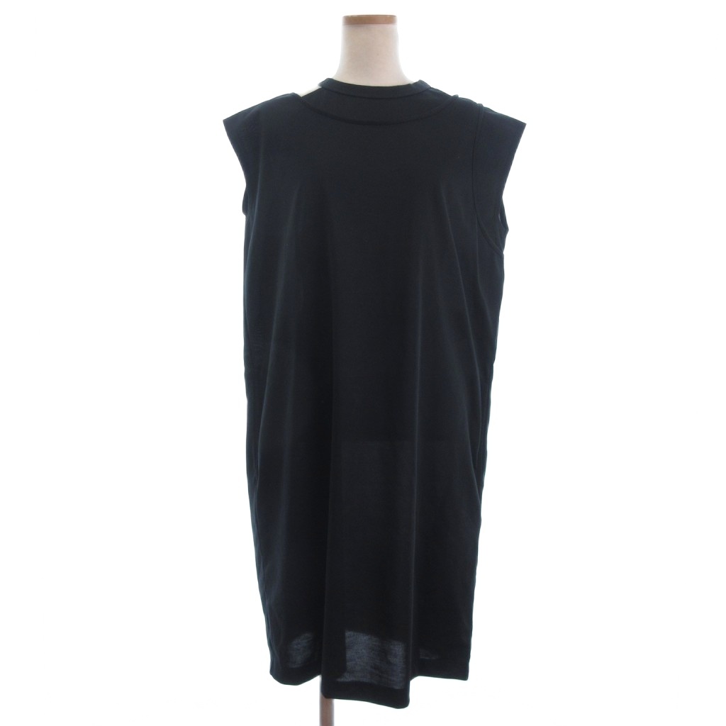 Y-3  アディダス ノースリーブワンピース ロング丈 黒 ワイスリー Y-3 ヨウジヤマモト adidas Tee Dress ワンピース ミニ