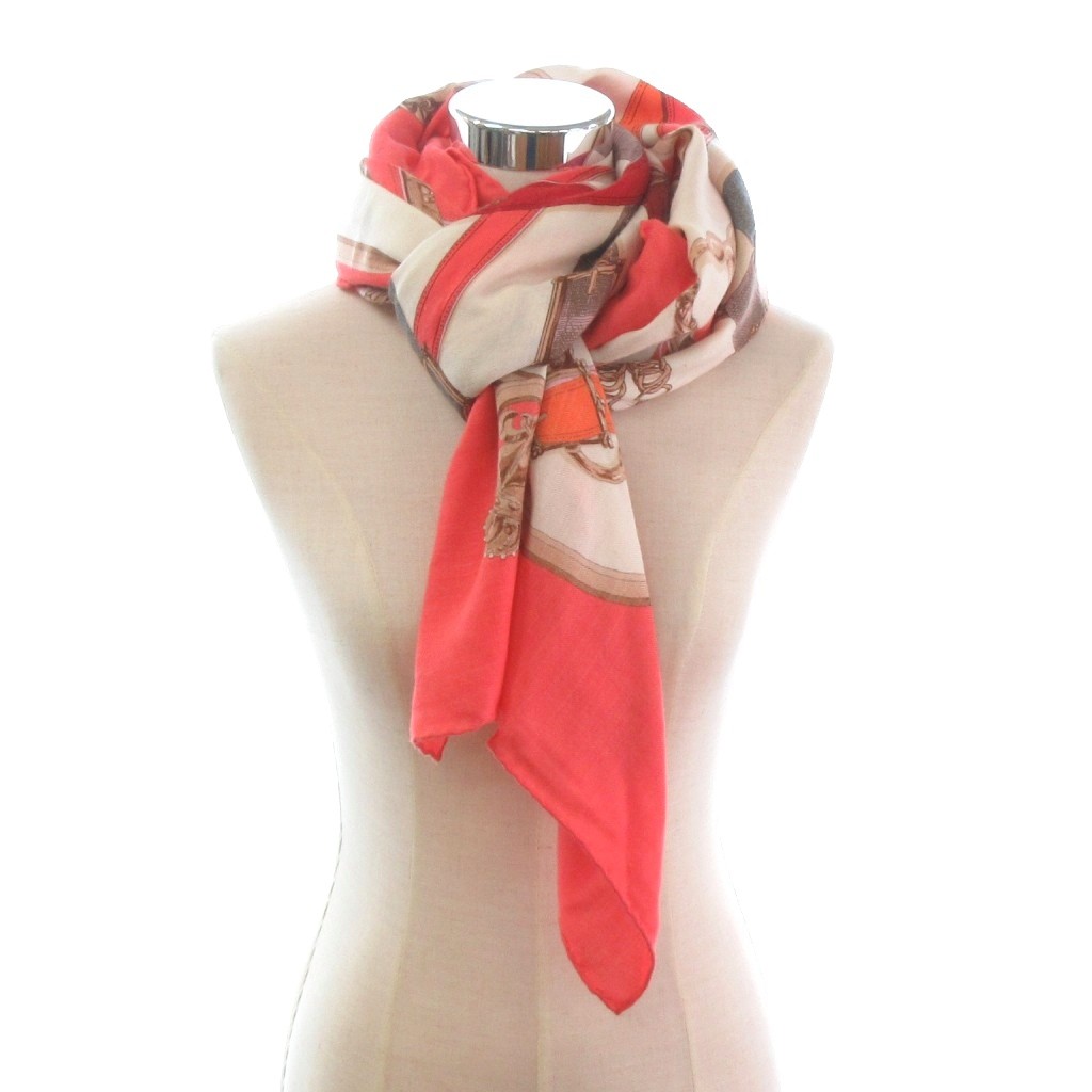 エルメス HERMES カヴァルカドゥール カシシル カレ140 ストール  