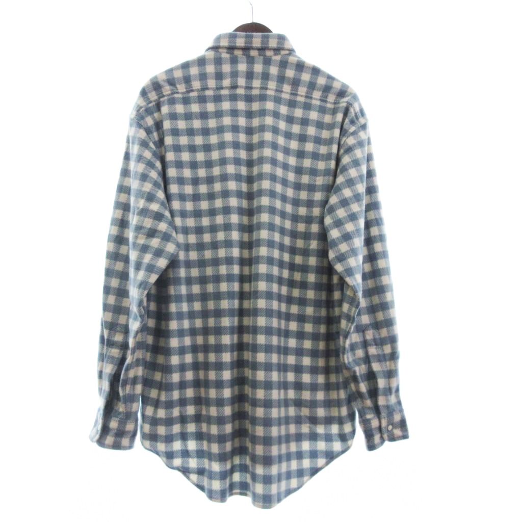 Karl Helmut カールヘルム シャツ チェック パッチワークトップス 美品 