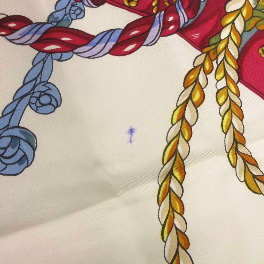 エルメス HERMES Paris ティンパニ奏者 カレ90 スカーフ チーフ 大判  