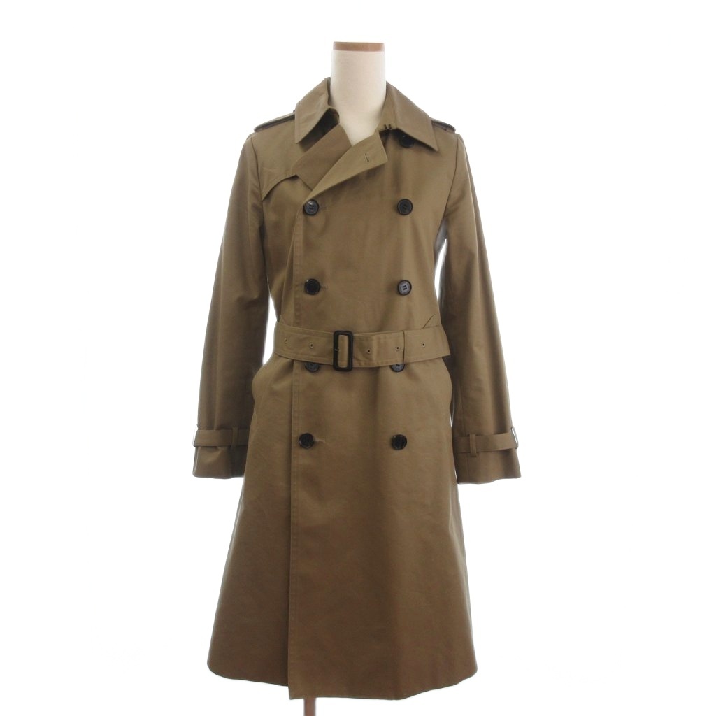 ハイク HYKE トレンチコート ロング ベルト付き ライナー ウール