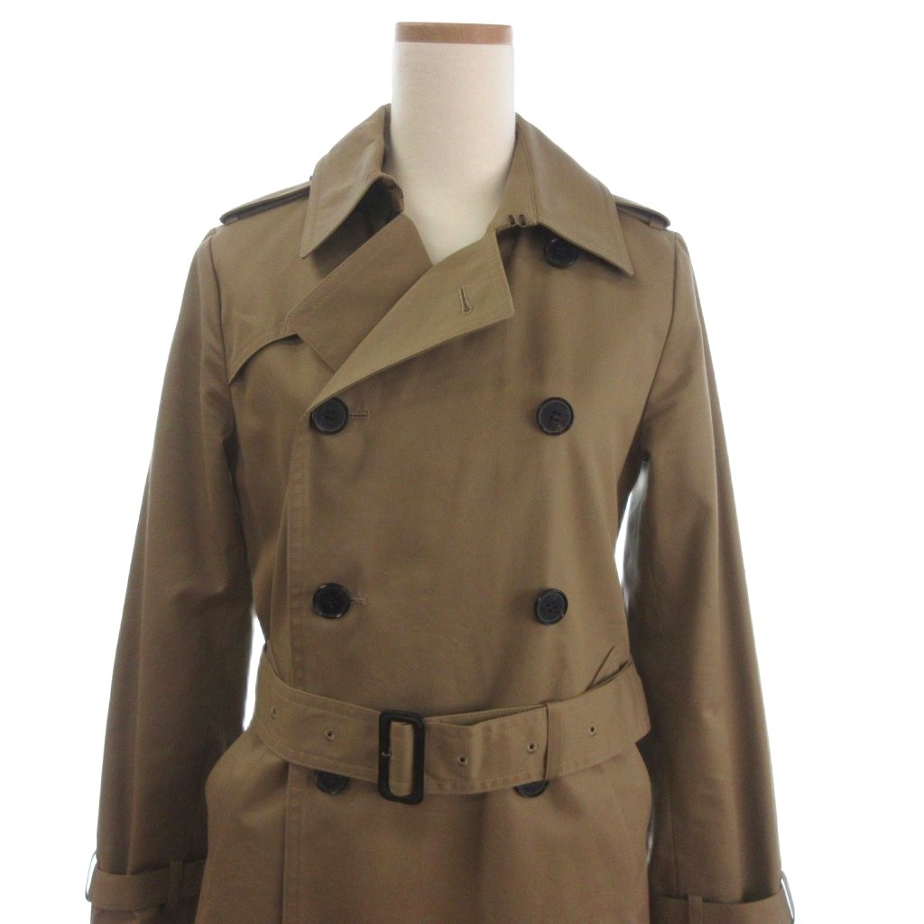 ハイク HYKE トレンチコート ロング ベルト付き ライナー ウール