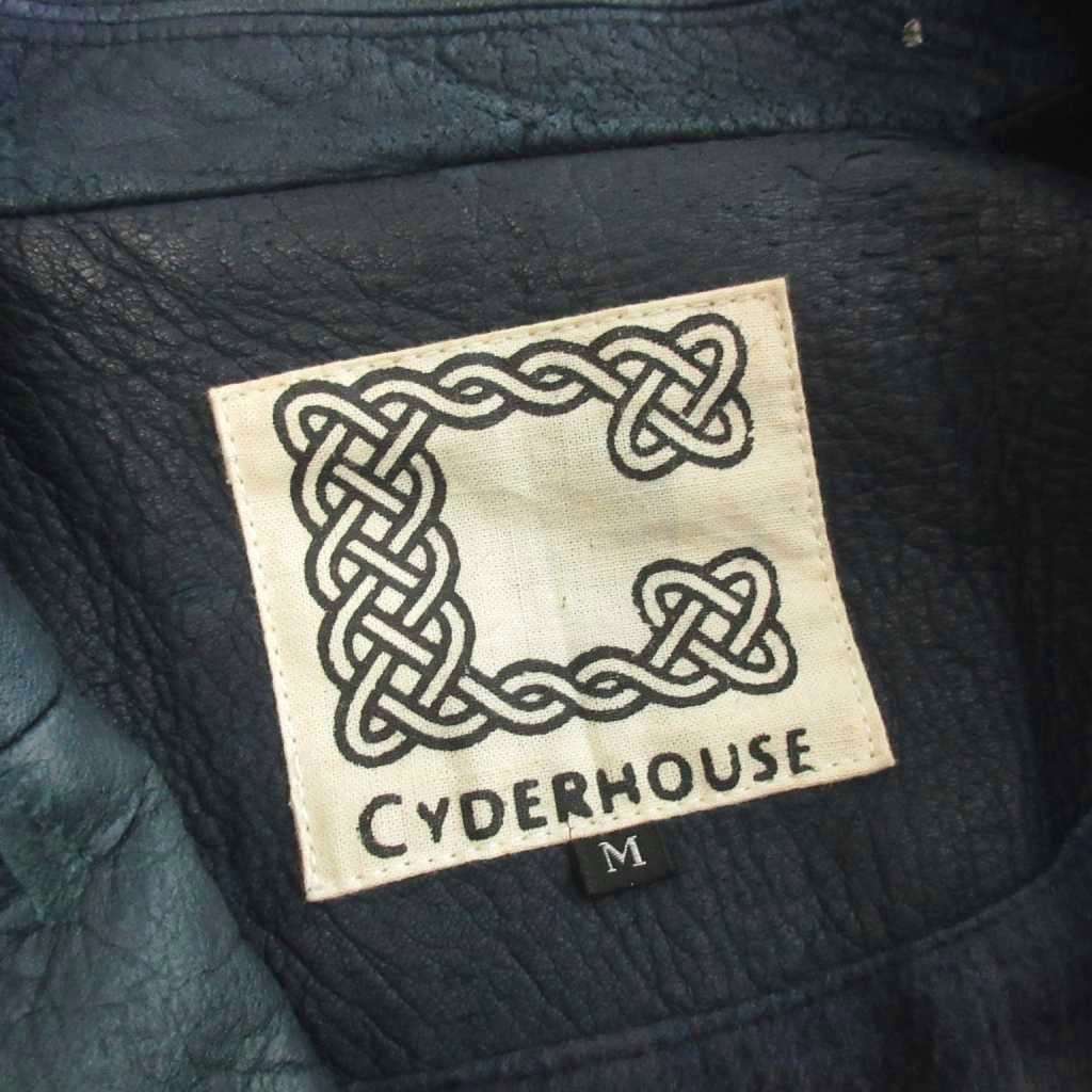 サイダーハウス CYDERHOUSE ライダース レザージャケット ダブル 鹿革 