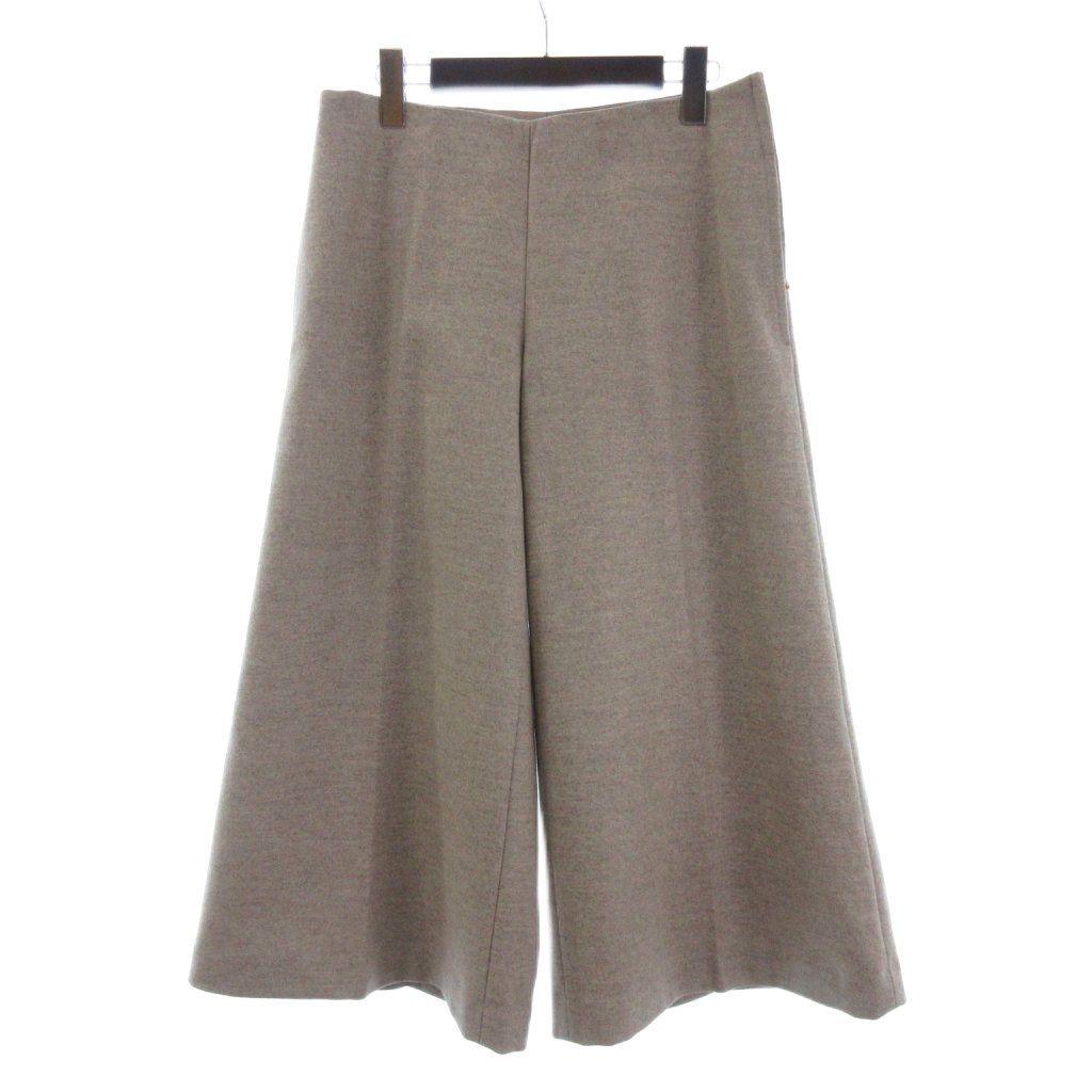 きょん】美品 Drawer ドゥロワー ワイドクロップドパンツ 38 きょん
