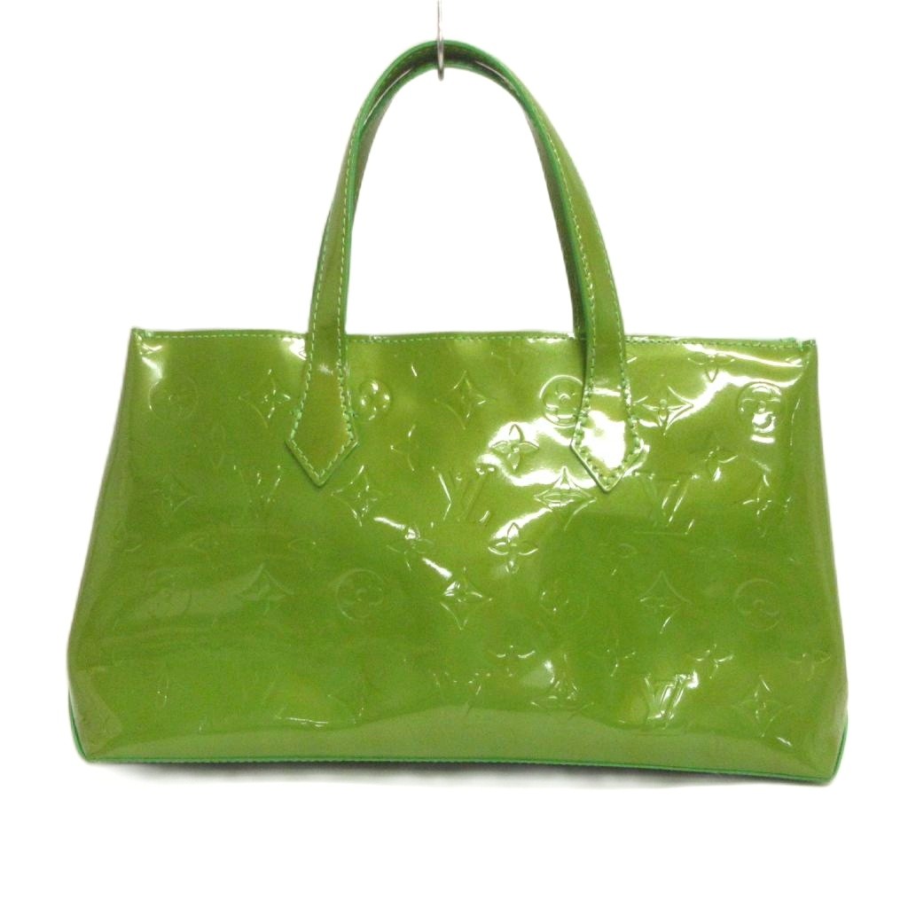 ルイヴィトン LOUIS VUITTON モノグラム ヴェルニ ウィルシャーPM 