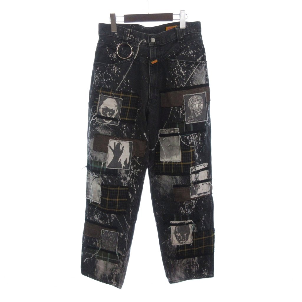 KIDILL EDWIN パッチワークデニム クラストパンツ