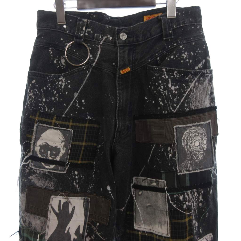 キディル KIDILL EDWIN Patch Slim Tapered Pants デニムパンツ