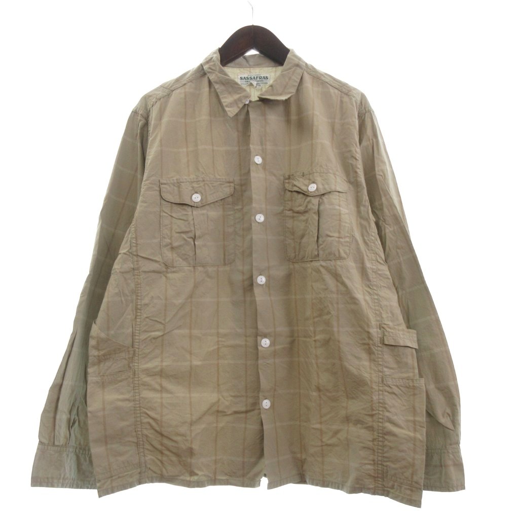 SASSAFRAS ササフラス GARDENER HALF ササフラス SASSAFRAS GARDENER OPEN HALF ガーデナー オープン ハーフ