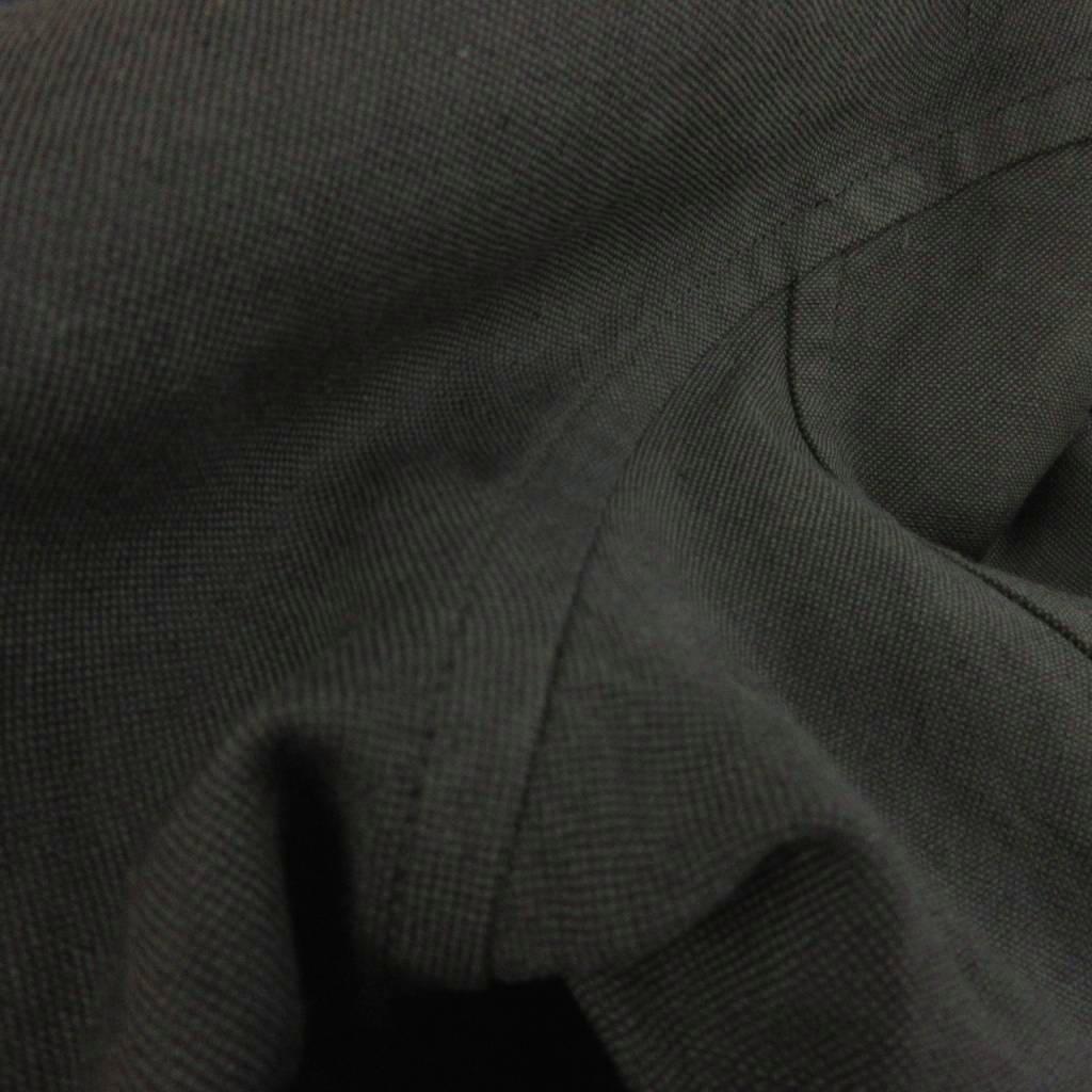 【中古】マーガレットハウエル WOOL LINEN HOPSAC ジャケット ワークシャツジャケット 無地 リネン 茶 2 レディース マーガレットハウエル MARGARET HOWELL WOOL LINEN HOPSAC ジャケット