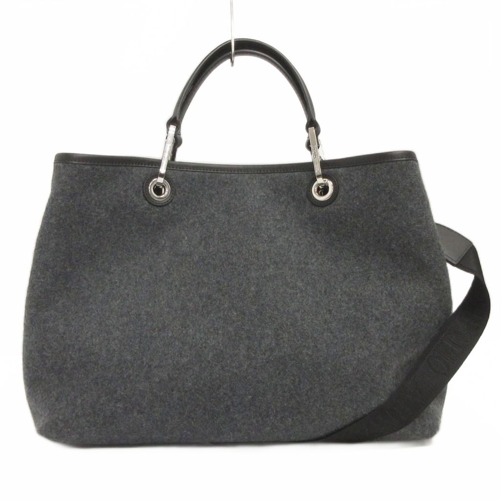 エンポリオアルマーニ EMPORIO ARMANI 美品 2WAY ショルダーバッグ 