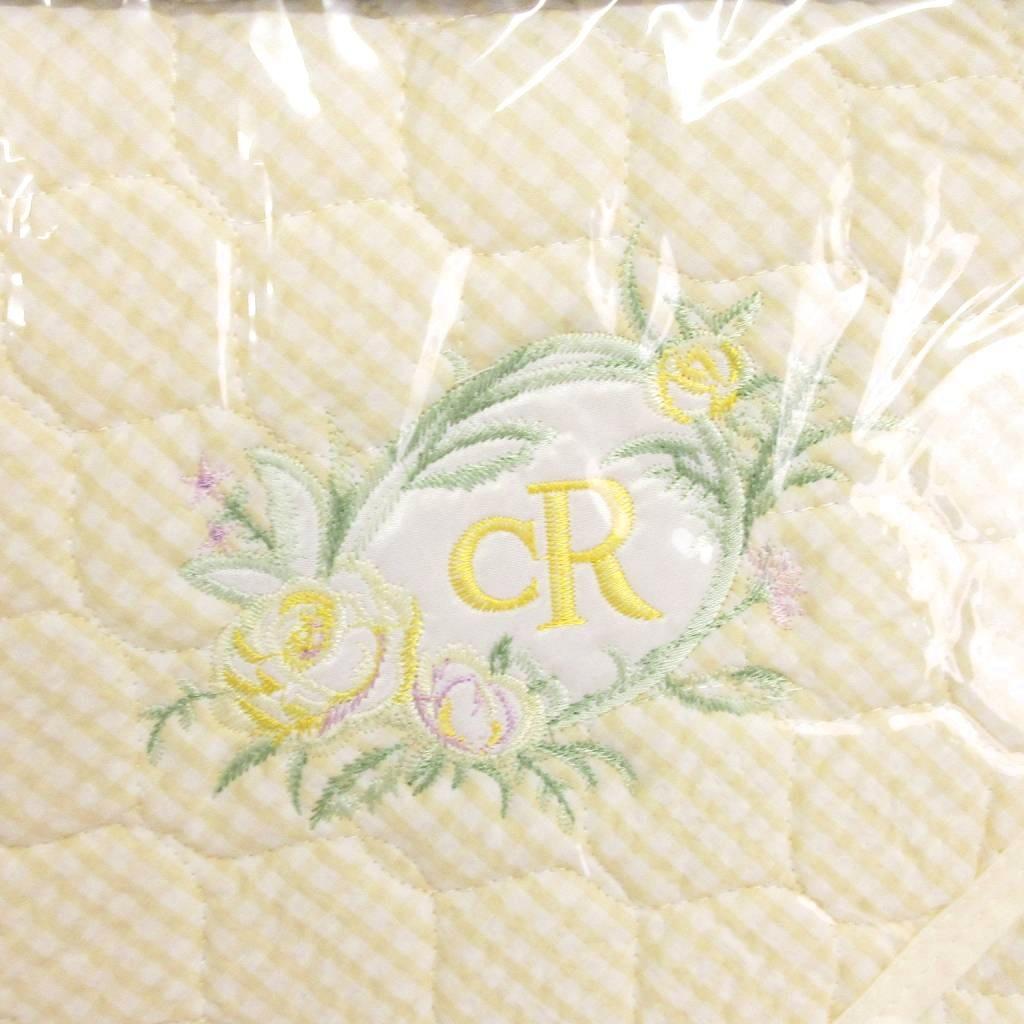 未使用品 キアラ ロンディネ Chiara Rondine さわやかリップル敷パッド