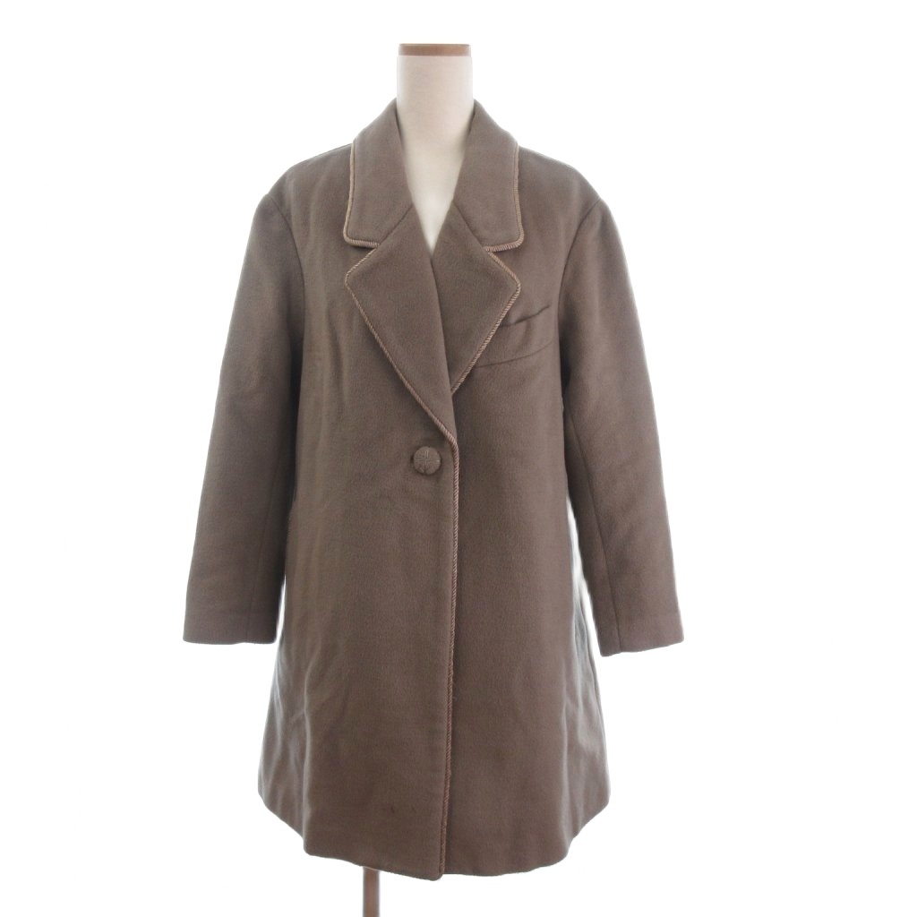 3.1 フィリップリム 3.1 phillip lim コート ミドル丈 ウール 茶 3.1 フィリップリム 3.1 phillip lim コート ミドル丈 ウール 茶