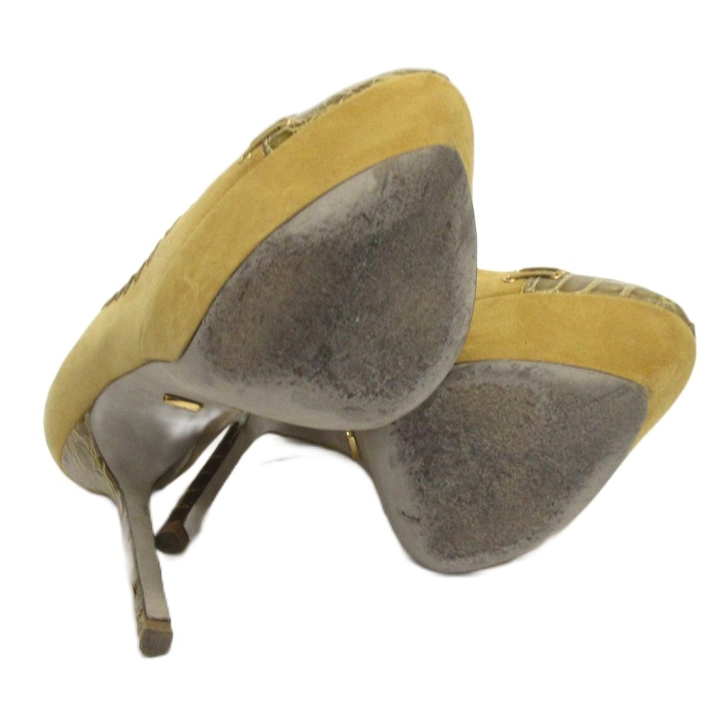 セルジオロッシ Sergio rossi ハイヒール パンプス オープントゥ