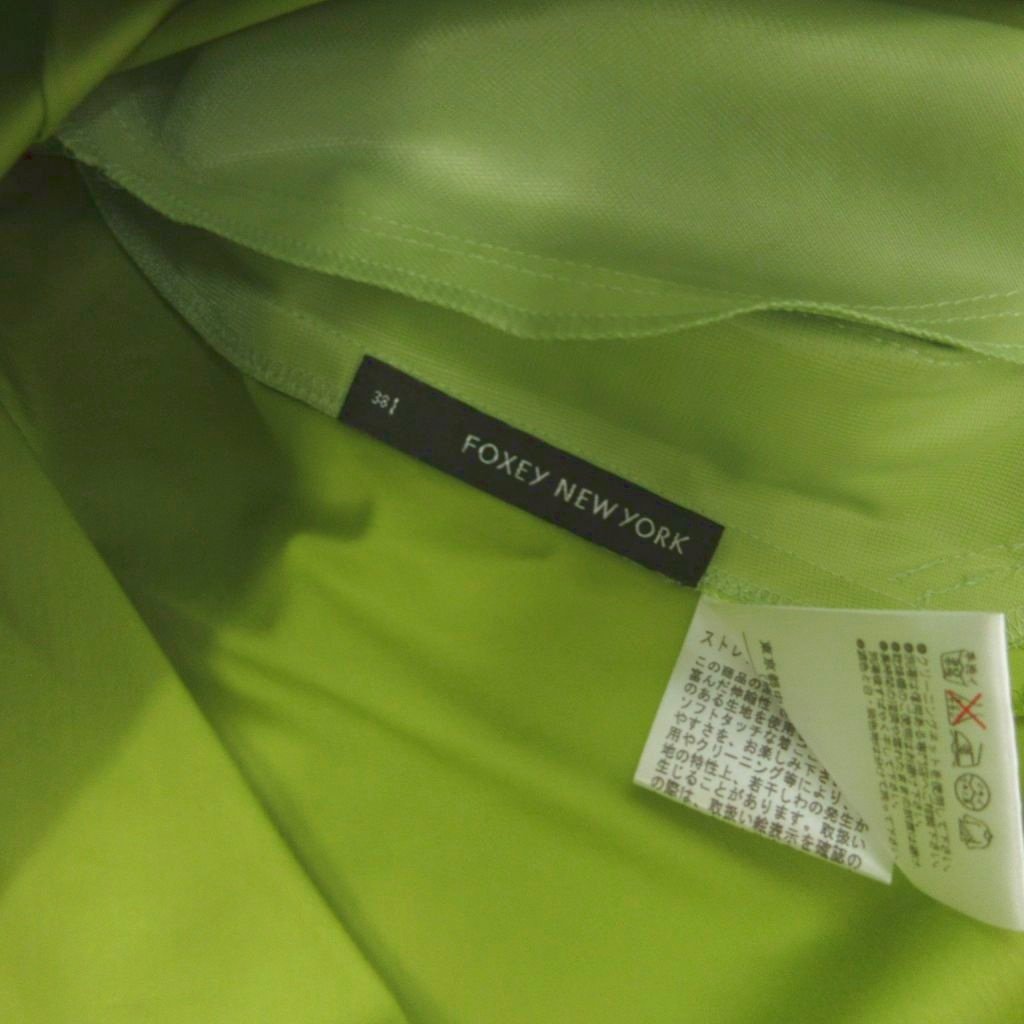 フォクシーニューヨーク FOXEY NEW YORK ボリュームリボン ワンピース  