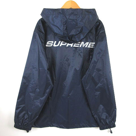 Supreme ナイロンジャケット S ネイビー Supreme ナイロンジャケット M