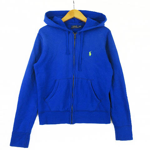 ポロ ラルフローレン Polo Ralph Lauren パーカー ジップアップ 裏起毛 ワンポイント ブルー M レディース 003 ベクトルパーク ポロ ラルフローレン Polo Ralph Lauren パーカー ジップアップ 裏起毛 ワンポイント ブルー M レディース 003 ベクトルパーク