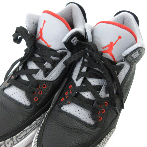 ナイキ NIKE AIR JORDAN 3 RETRO OG BLACK/CEMENT エア