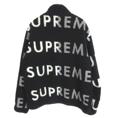 シュプリーム SUPREME 18AW Reversible Logo Fleece Jacket 