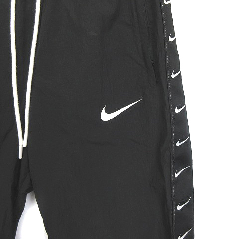 ナイキ Nike トラックパンツ ナイロン ロゴ サイド 黒 ブラック S メンズ 003 ベクトルパーク