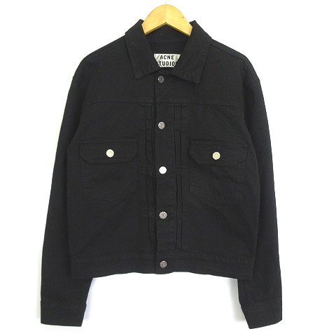 アクネ ストゥディオズ Acne Studios デニムジャケット Gジャン ジージャン 黒 ブラック 46 メンズ 003 ベクトルパーク アクネ ストゥディオズ Acne Studios デニムジャケット Gジャン ジージャン 黒 ブラック 46 メンズ 003 ベクトルパーク