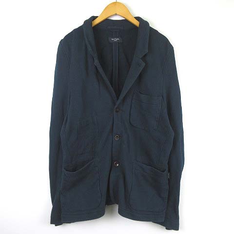 ポールスミスジーンズ Paul Smith Jeans テーラードジャケット スウェット 裏起毛 3b ネイビー M Ibs57 メンズ 003 ベクトルパーク