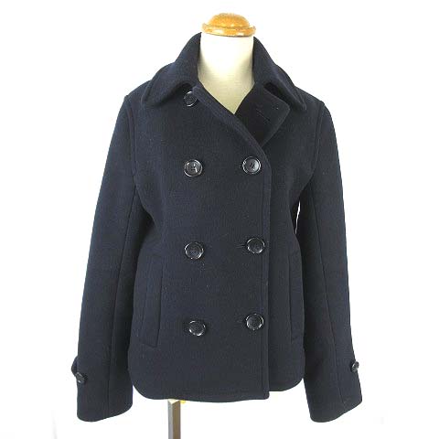 イエナ Iena Pコート ピーコート ショート メルトン ウール ネイビー レディース 003 ベクトルパーク